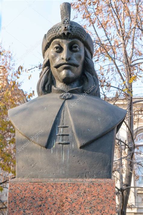 Estatua Del Busto De Vlad Tepes También Conocido Como Drácula Drácula 2022