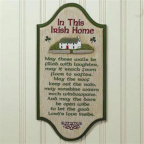 Irish Blessing Plaques Quotes Quotesgram
