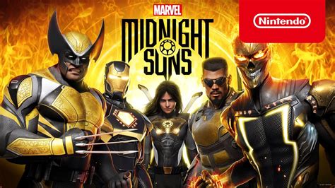 Marvels Midnight Suns Announcement Trailer Nintendo Switch Youtube