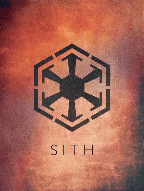 Star Wars Sith Emblem Fan Art Digital Print