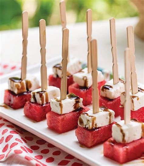 These Simple And Delicious Watermelon Feta Skewers Are Perfect For Warm
