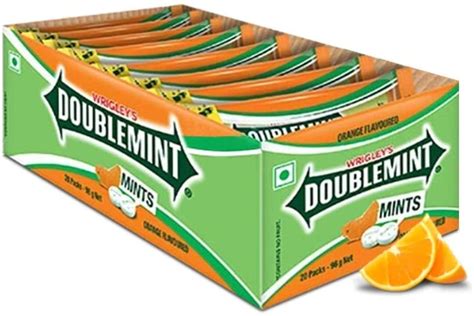 Doublemint Orange 96g 20 Pieces Grocery And Gourmet Foods