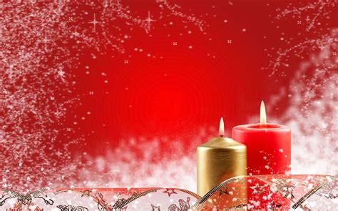 Christmas Candle Wallpapers Wallpaper Cave