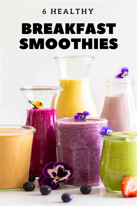 Best 20 Smoothies For Breakfast Best Recipes Ideas And Collections