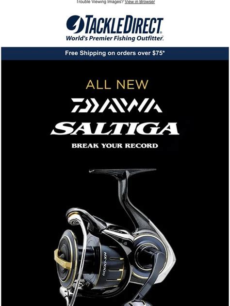 Tackle Direct Pre Order New Daiwa Saltiga Reels Milled