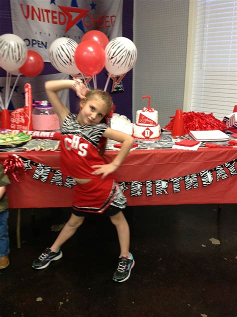 Cheer Birthday Party Cheerleader Birthday Party Cheer Birthday