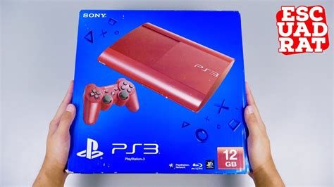 Unboxing Ps3 Super Slim Garnet Red 12gb Indonesia Playstation 3