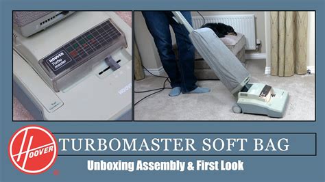 hoover u4362 turbomaster softbag upright vacuum cleaner assembly and first look youtube