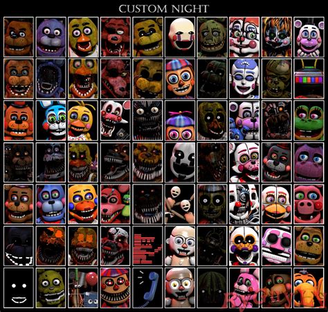 Ultimate Custom Night But With About Every Animatronic R