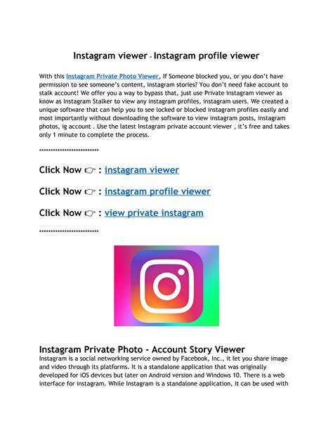 Instagram Viewer Instagram Profile Viewer By Pdfres Issuu