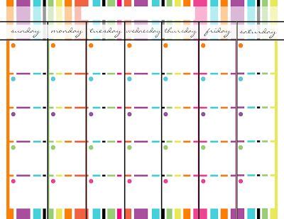 Free Cute Printable Calendars