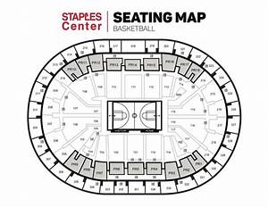 La Kings Seating Chart Seating Charts Staples Center Seating