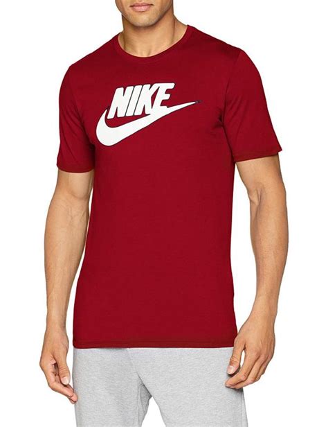 Nike Sportswear Logo T Shirt Dark Red Bázis Store