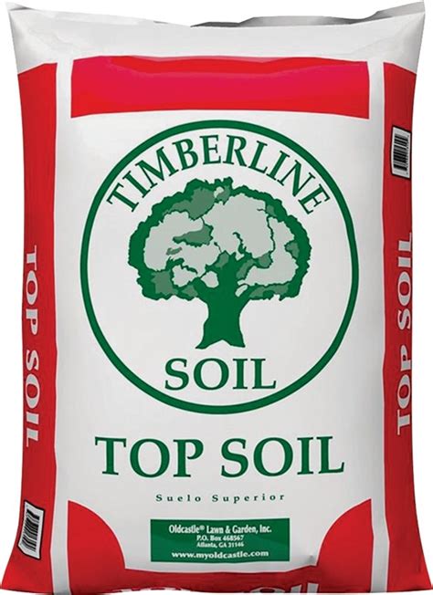 Timberline 50055019 Premium Top Soil 1 Cu Ft Coverage Area 40 Lb Bag