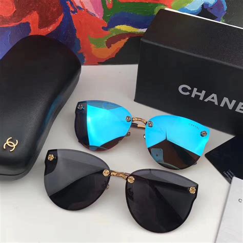 Shop the biggest collection of brand name designer sunglasses choosing among the most popular brands like costa dal mar, gucci, prada, and more. CHANEL C382 (34usd) | Famous brands, Chanel, Sunglasses