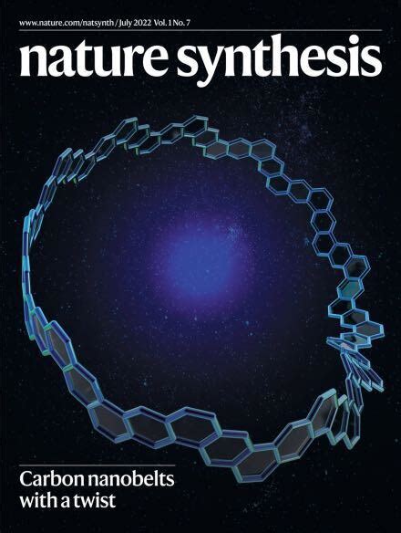Our Möbius Carbon Nanobelt Became The Cover Of Nature Synthesis Organic Chemistry Laboratory