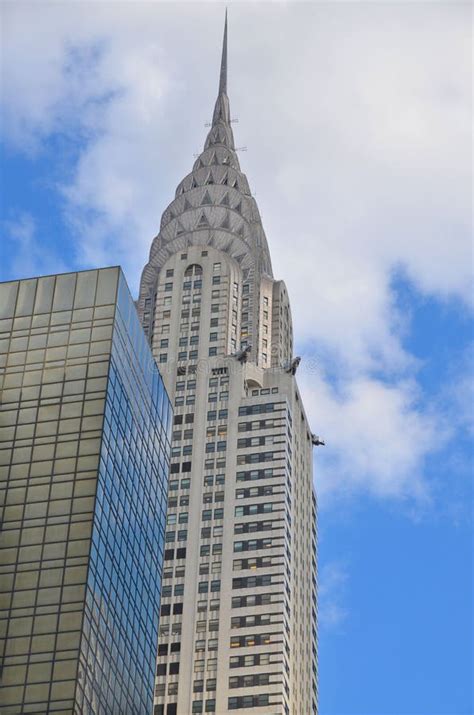 Details Of The Chrysler Building Facade Editorial Stock Photo Image