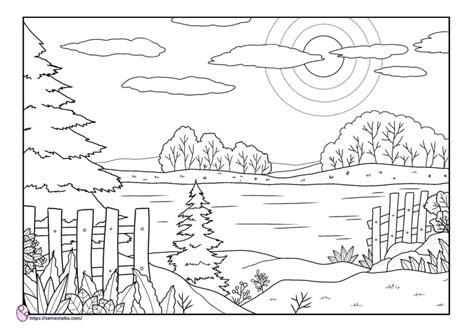 Temukan gambar mewarnai lainnya, dalam artikel mewarnai tempat rekreasi. Gambar Mewarnai Pemandangan (Free Download) ~ Semesta Ibu
