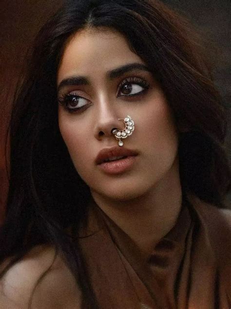 Janhvi Kapoor Leaves Us Awestruck In A Saree And Nose Ring Fans Want