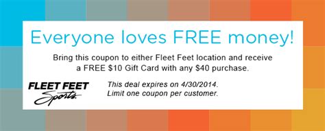 At fleet feet sports, you will find a welcoming environment where runners, walkers and fitness enthusiasts of all abilities receive unparalleled service and support. Fleet Feet Tucson Coupon Offer
