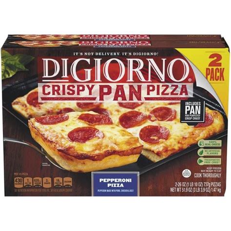 Digiorno Crispy Pan Pizza Pepperoni Frozen Pizzas 51994 Oz Instacart