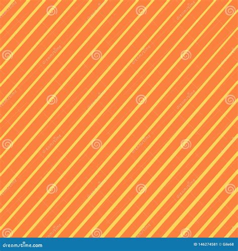 Abstract Striped Orange Background Line Design Texture Stock
