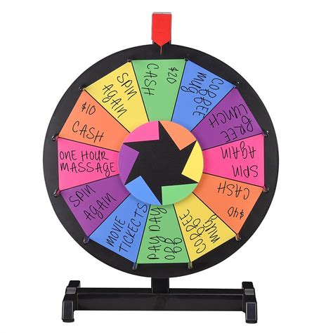 Winspin® Tabletop Prize Wheel Fortune Spinning Game Tradeshow Mall Home