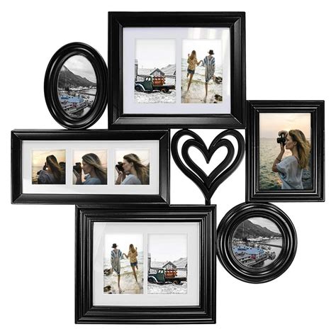 Photo Frame Love Shape 24x24 Black Picture Frame Made To Display