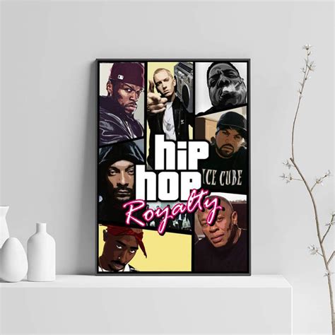 Hip Hop Royalty Poster Poster Art Design