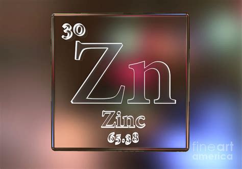 Zinc Chemical Element Photograph By Kateryna Konscience Photo Library Pixels