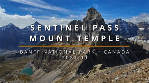 Hiking Sentinel Pass And Mt Temple From Moraine Lake Banff National