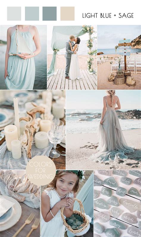🌺🌴 Top 10 Beach Wedding Colors For 2024 Colorsforwedding