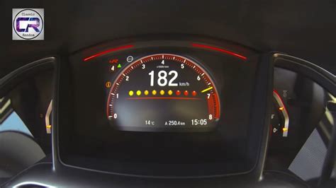 Honda Civic Type R Acceleration And Top Speed 0 283 Kmh Youtube