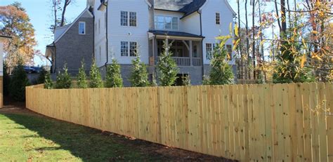 6 High Dogear Privacy Accurate Fence Atlanta Fence Company