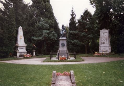 Beethoven And Schubert Graves Zentralfriedhof Vienna Austria
