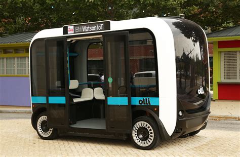 Self Driving 3d Printed Bus Carries Its First Passengers The Science