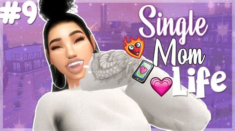 First Time😙 Sims 4 Single Mom Life 9 Youtube