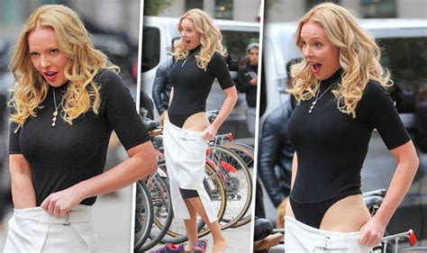 Katherine Heigl Flashes Underwear As She Hastily Changes Outfit In