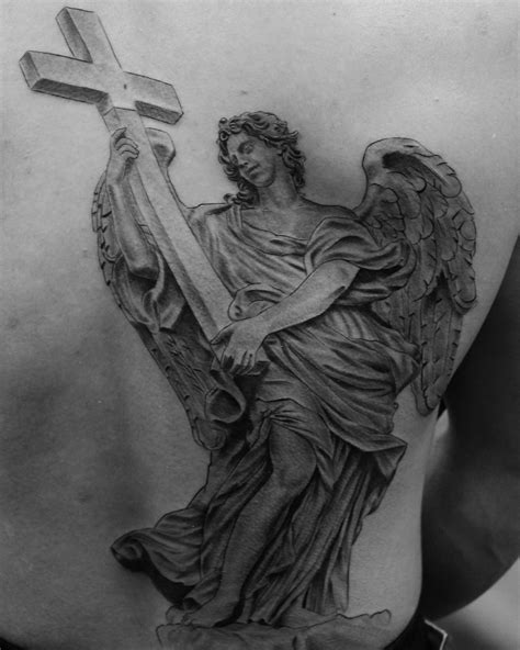 Angel Tattoo By Jeffrymendoza Angel Tattoo Darkness Light In The Dark