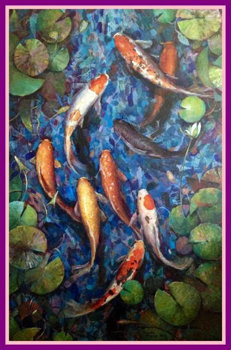9 Koi Fish Painting At PaintingValley Com Explore Collection Of 9 Koi