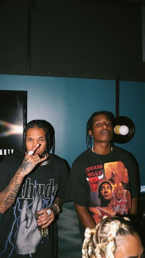 Asap Rocky And Tyga Rapper Wallpaper Iphone Rappers Asap Rocky