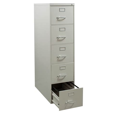 Platinum painted steel surface is nonporous and easy to clean and disinfect. Steelcase Used 5 Drawer Letter Vertical File Cabinet ...