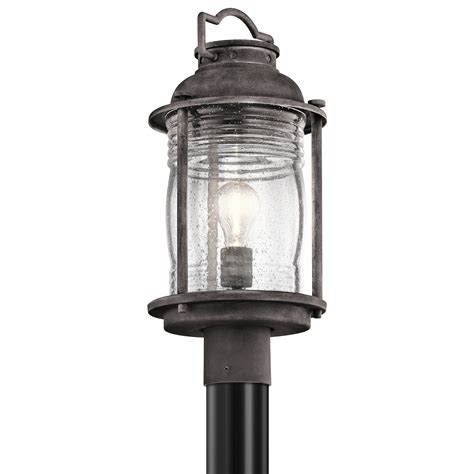 Ashland Bay 1 Light Outdoor Post Lantern - WZC WZC | Outdoor post lights, Post lights, Lamp post ...