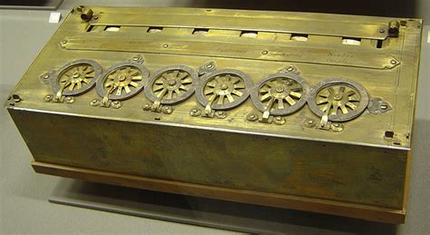 Mathematical Treasures Early Calculating Machines Mathematical