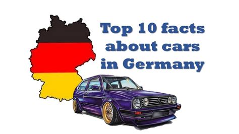 10 Facts About German Cars Youtube