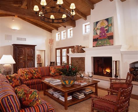 Mexican Hacienda Southwestern Living Room Santa Barbara By Ann