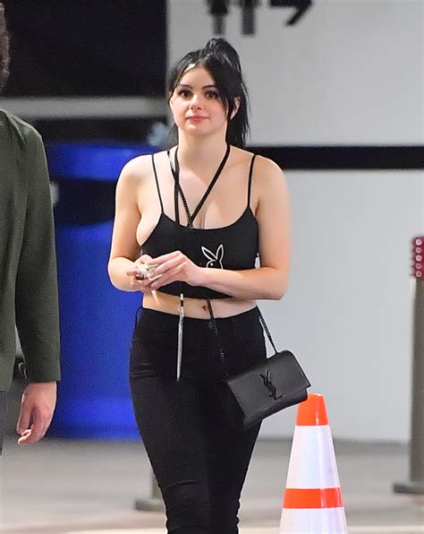 Ariel Winter Areola Slip While Out In Hollywood