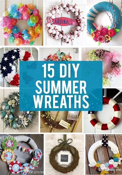 15 Fabulous Diy Summer Wreaths How To Nest For Less