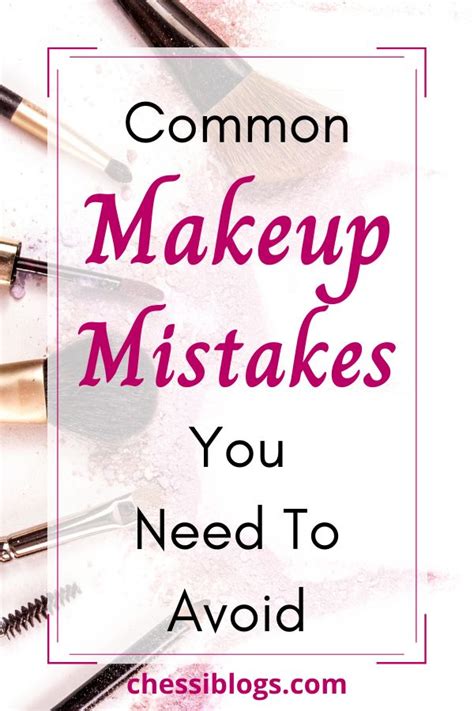 Common Makeup Mistakes You Need To Avoid In 2020 Common Makeup