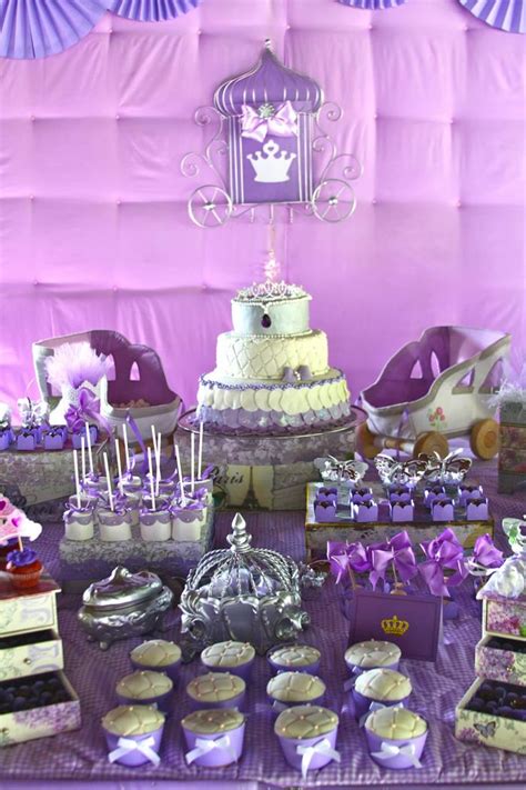Karas Party Ideas Purple Princess Sofia The First Themed Birthday